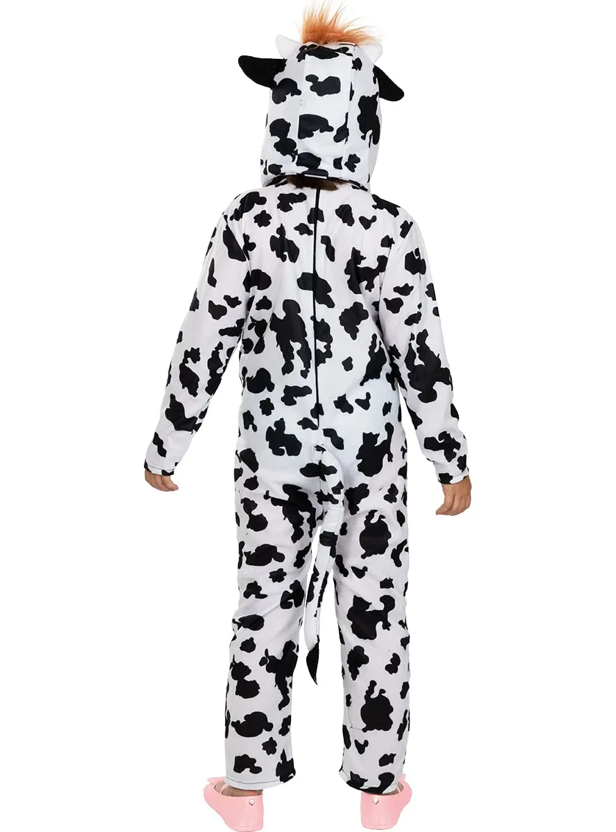 Funidelia Mucca costume bambino 10-12 anni bianco