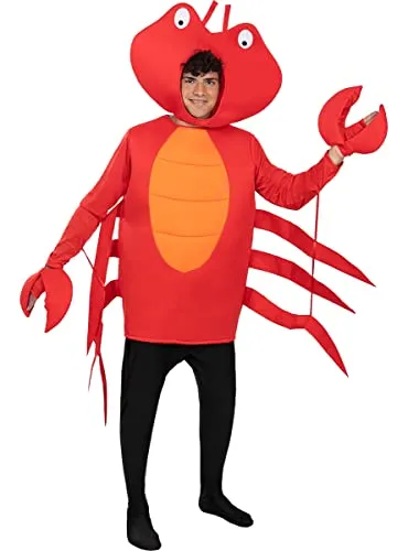 Funidelia Granchio Costume Adulto Rosso Mare