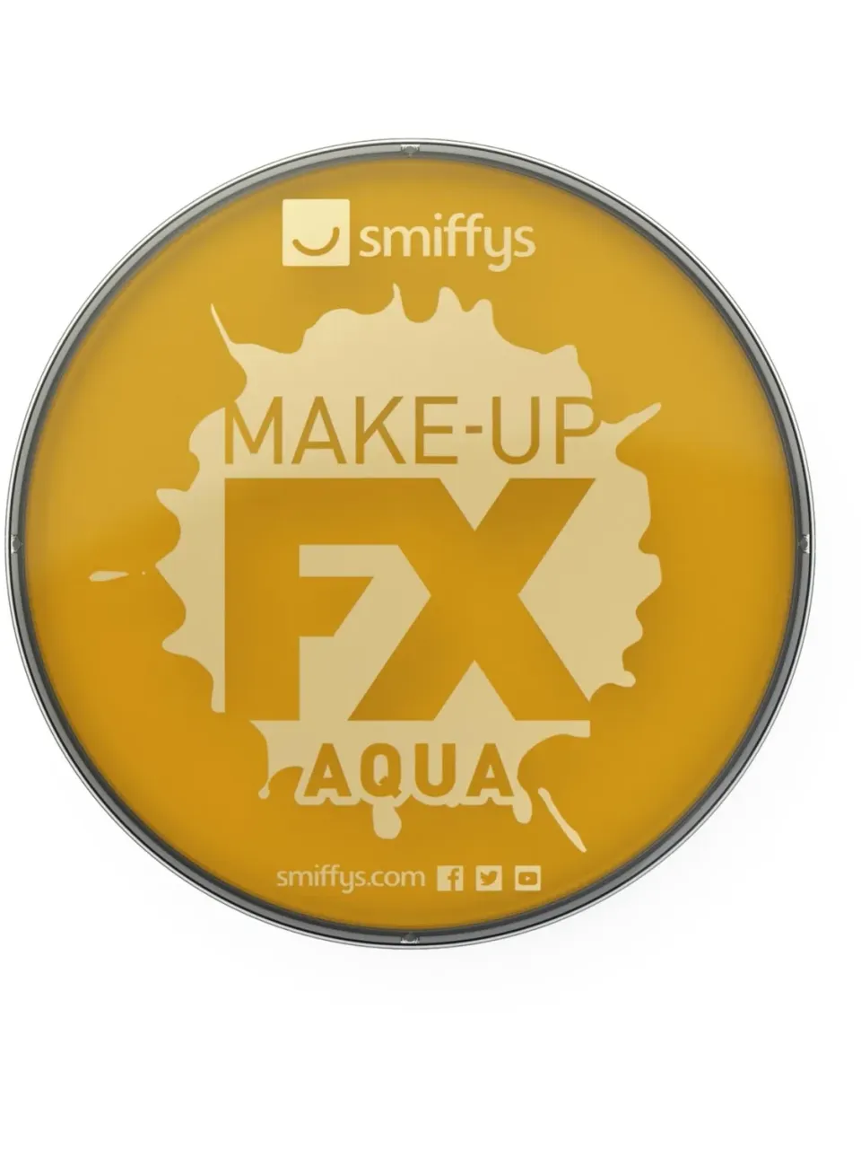 Smiffys Make-Up FX trucco viso oro metallizzato acqua