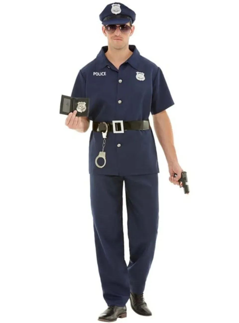 Funidelia Costume Poliziotto Uomo L Azzurro Agente Polizia
