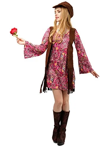 SEA HARE Hippy Anni 60-70 costume donna ragazza