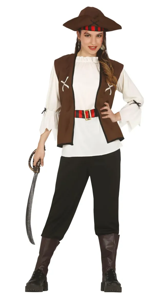 Fiestas Guirca Capitano 77342 Costume Pirata 14-16 Anni