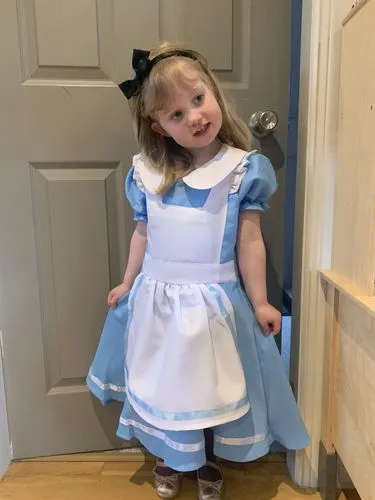 Smiffys Wonderland Princess costume Alice blu 4-14 anni