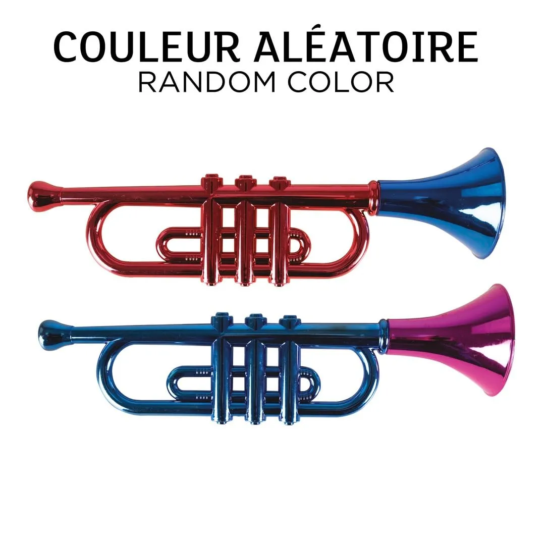 P'tit Clown 23211 tromba finta 33 cm metallizzata
