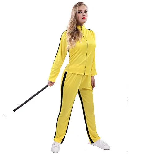 SEA HARE Kungfu Giallo costume donna M leggero