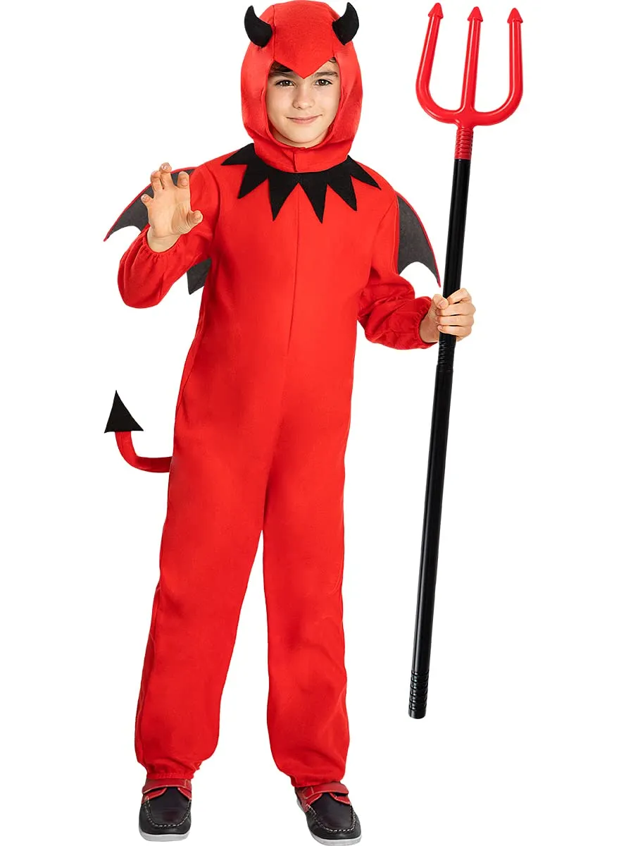 Funidelia Diavolo costume bambino rosso 7-9 anni