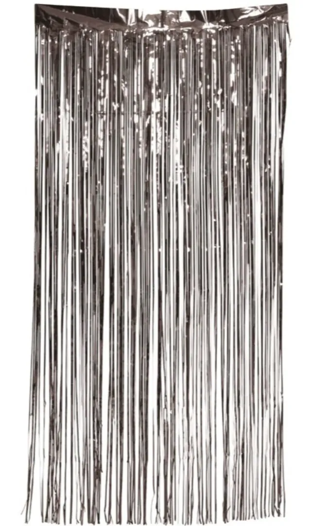 Fiestas Guirca tenda decorativa argento 100x200 cm