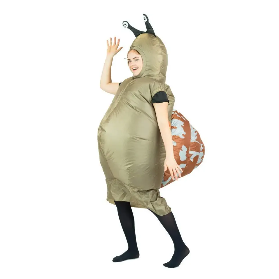Bodysocks Lumaca Costume Gonfiabile Adulti Comico Halloween