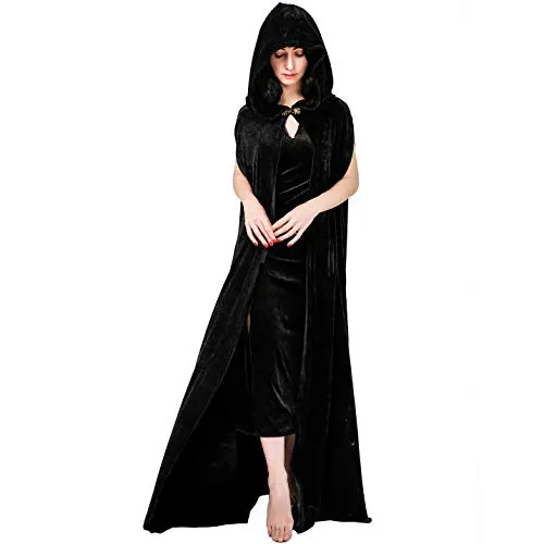 SEA HARE Mago del Capo costume donna nero