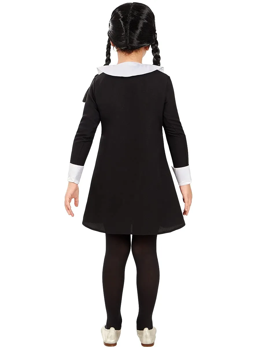 Funidelia Mercoledì Addams costume bambina nero horror