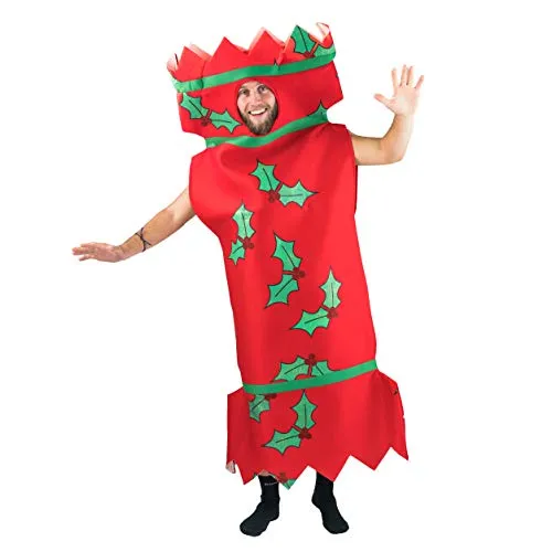 Bodysocks Costume Cracker Natale Adulti taglia unica