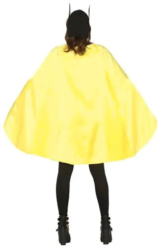 Fiestas Guirca Super Ragazza costume nero giallo teen