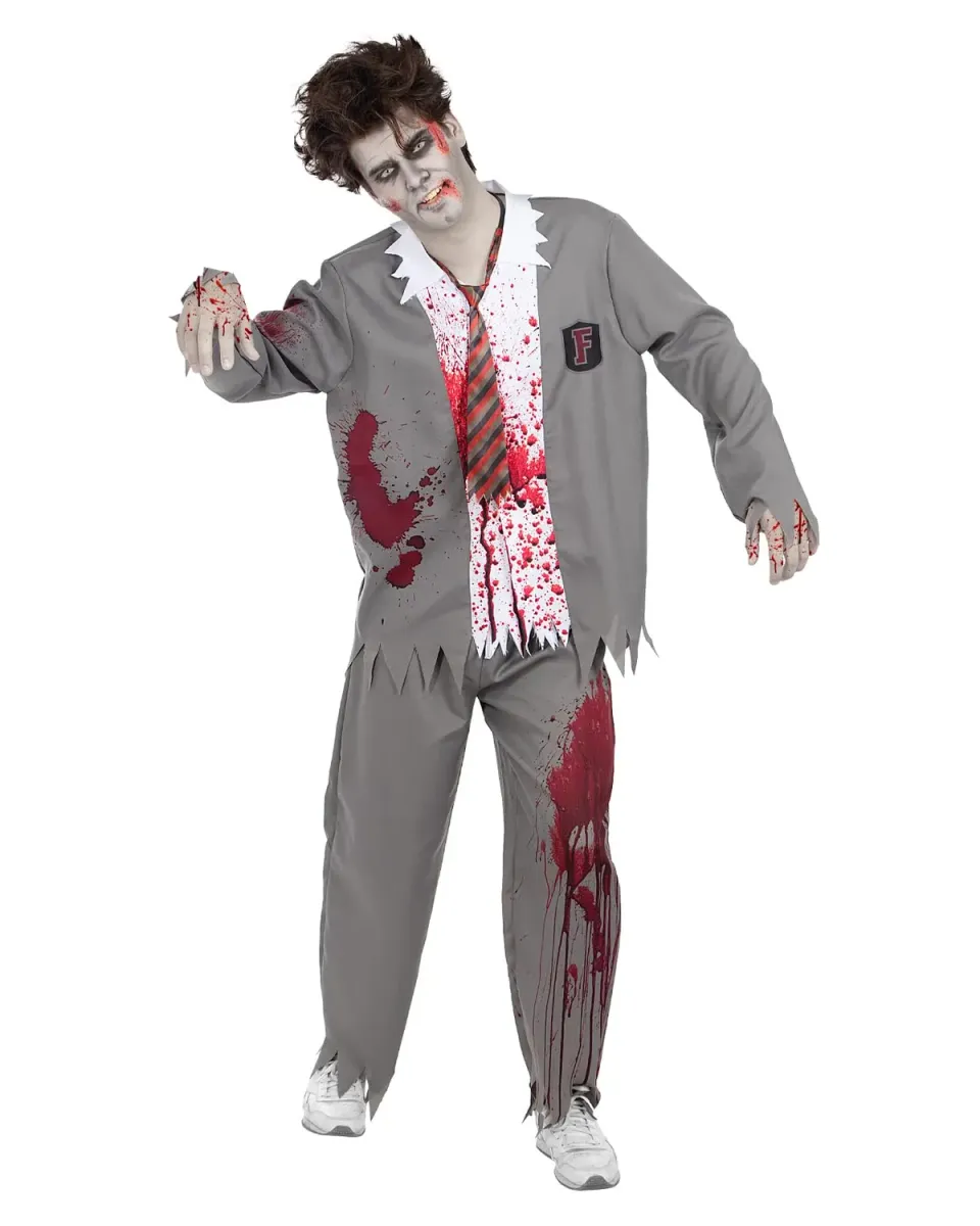 Funidelia Studente Zombie costume uomo S completo