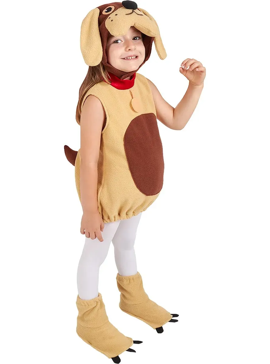 Funidelia cagnolino peluche costume bambino 5-6 anni
