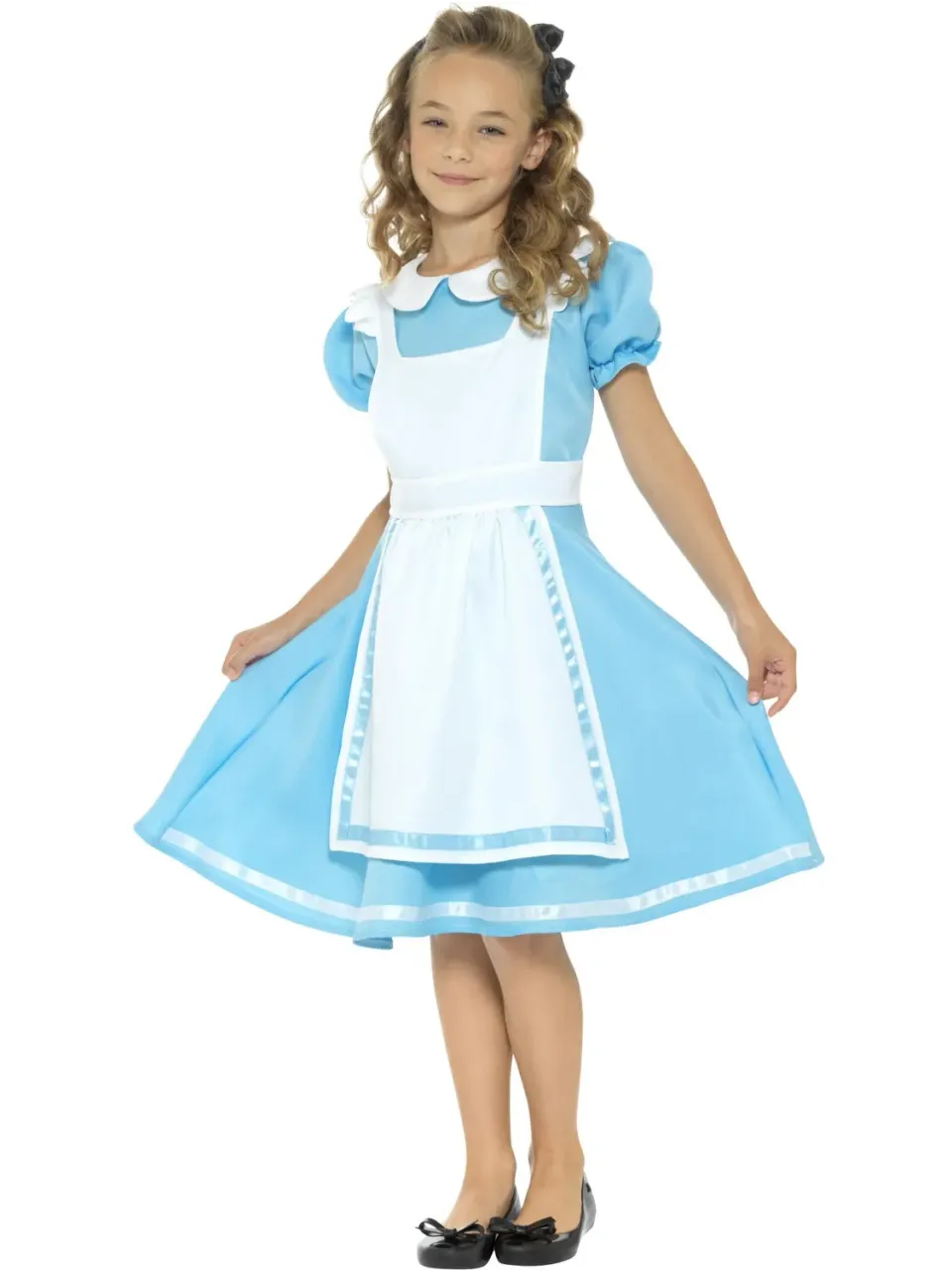 Smiffys Wonderland Princess costume Alice blu 4-14 anni