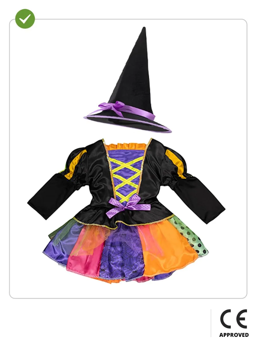 Funidelia Strega Magica Costume Bebè Nero Neonati