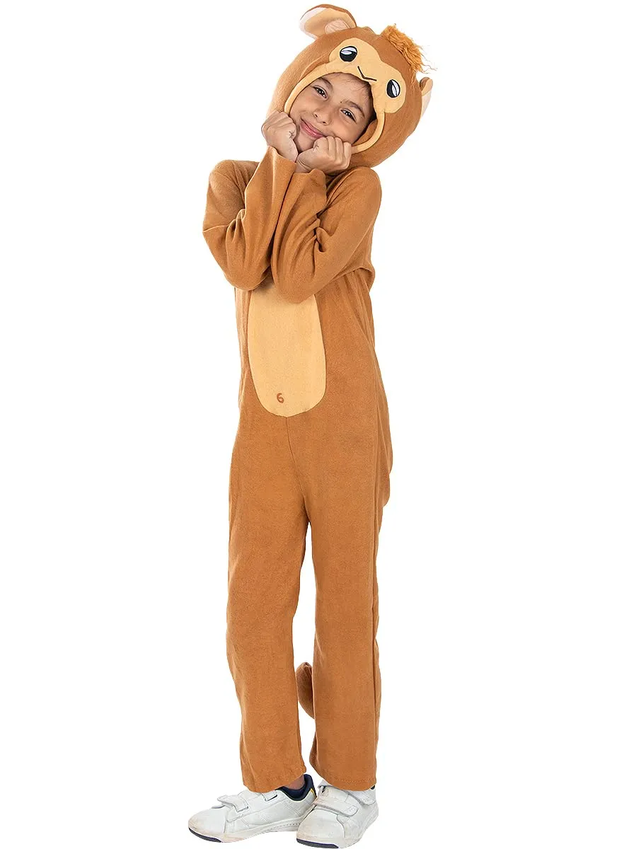 Funidelia Scimmia costume bambino marrone peluche