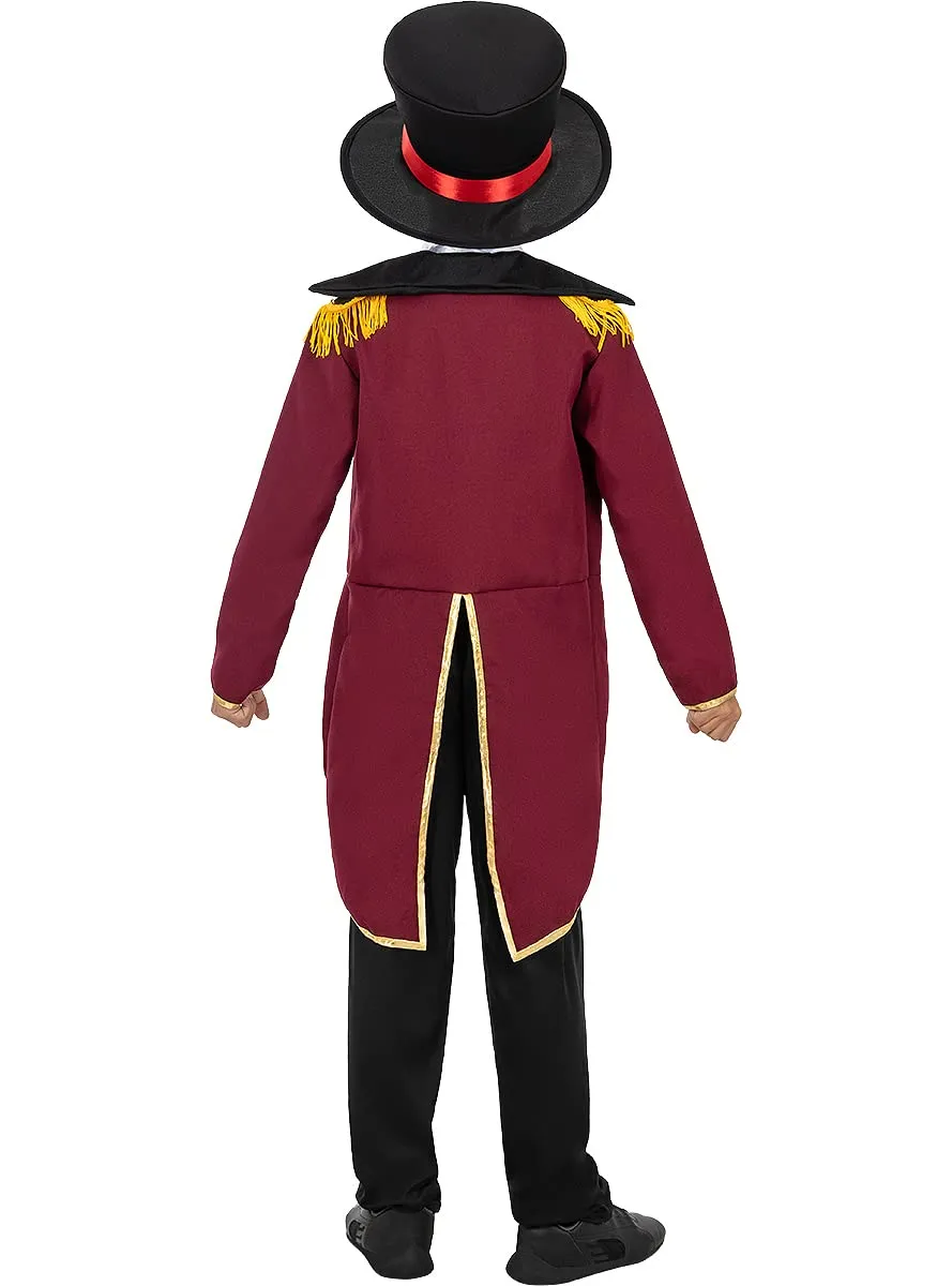 Funidelia Costume domatore bambino rosso circo 5-9 anni