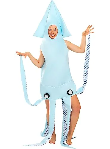 Funidelia Calamaro costume adulto bianco animali divertente