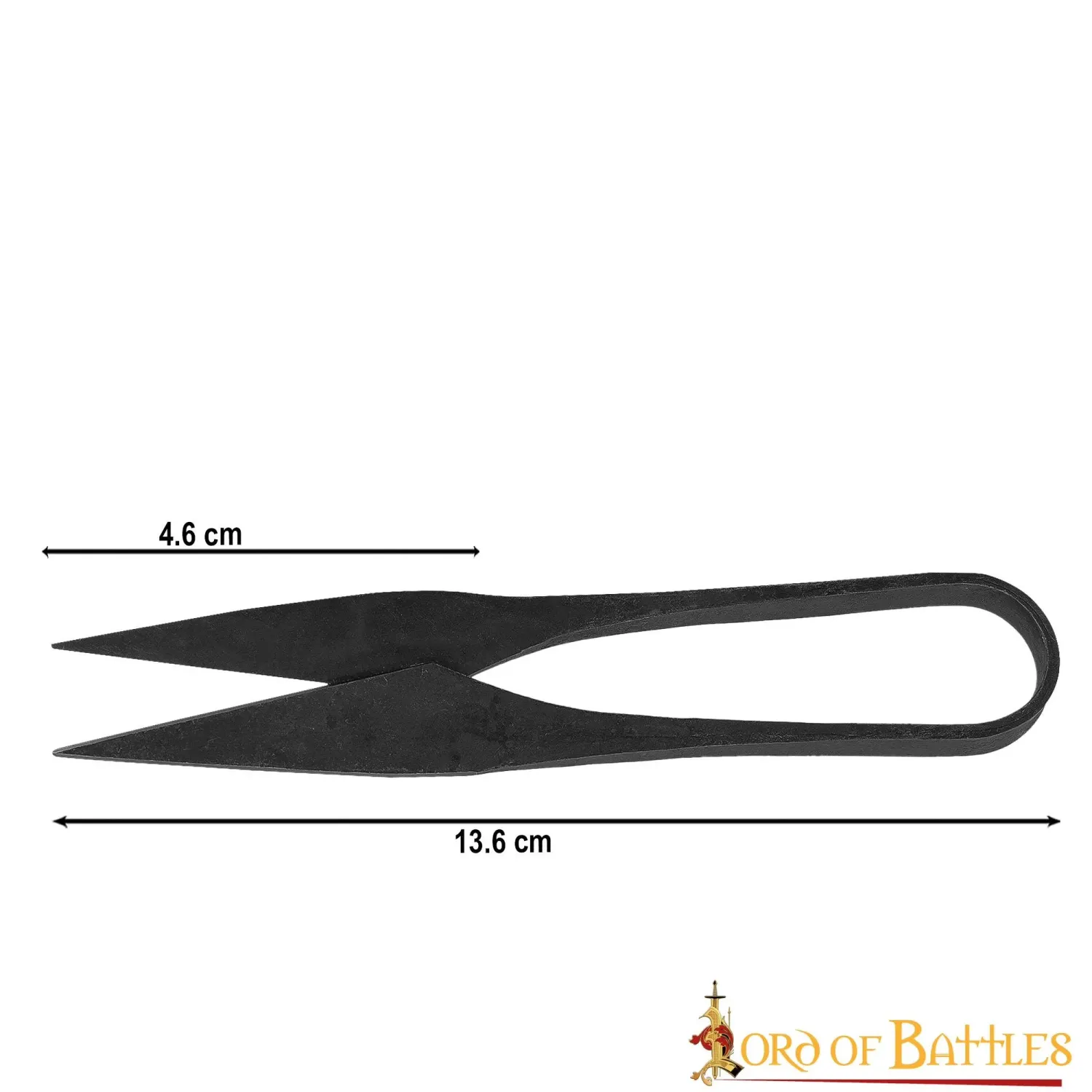 La Bottega di Merlino Forbici Ferro Antico 13,6 cm