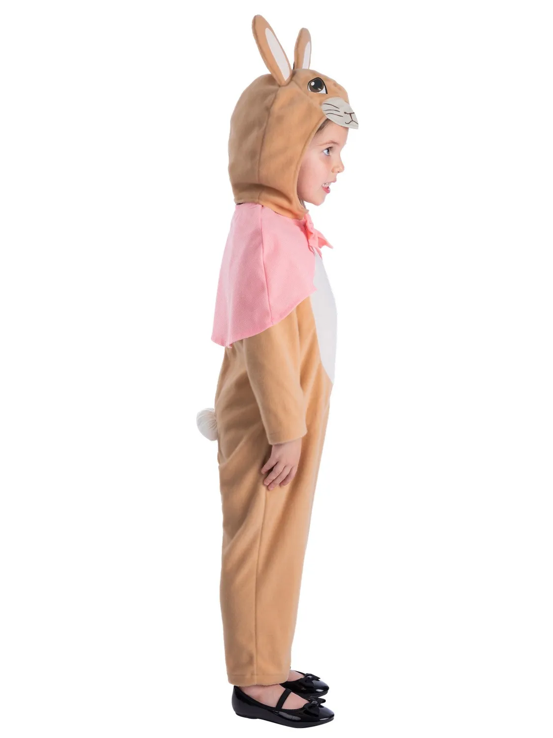 Smiffys Peter Flopsy costume bimba S 4-6 anni con mantello rosa