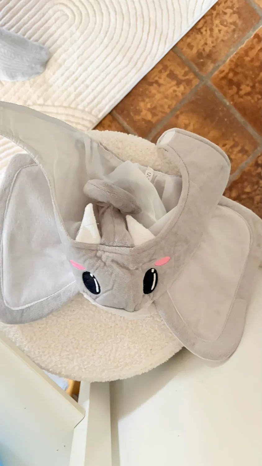 Funidelia elefante costume neonato 12-24 mesi multicolore