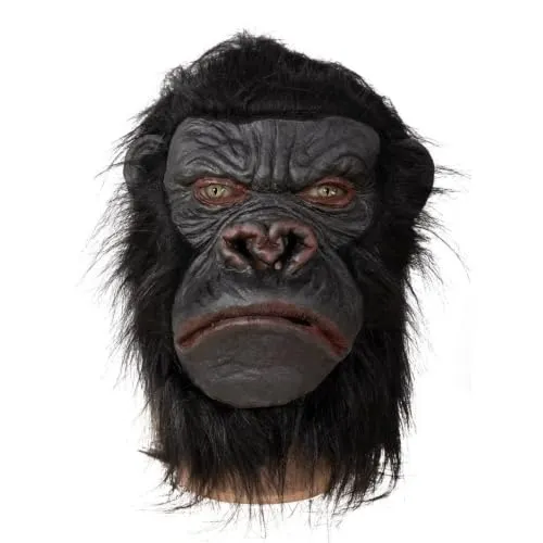 P'tit Clown re10204 maschera gorilla adulto lattice