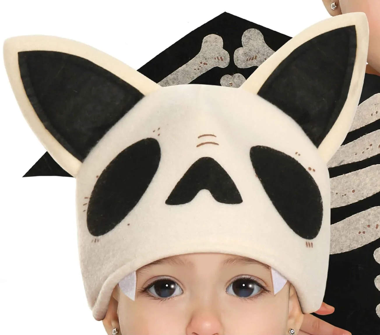 Guirca Scheletro Pipistrello costume bambino 12-18 mesi nero