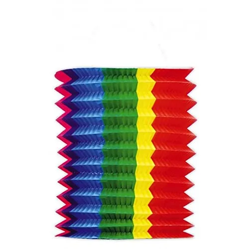 Fiestas Guirca 18571 Lanterna Carta Multicolore 20 cm colori