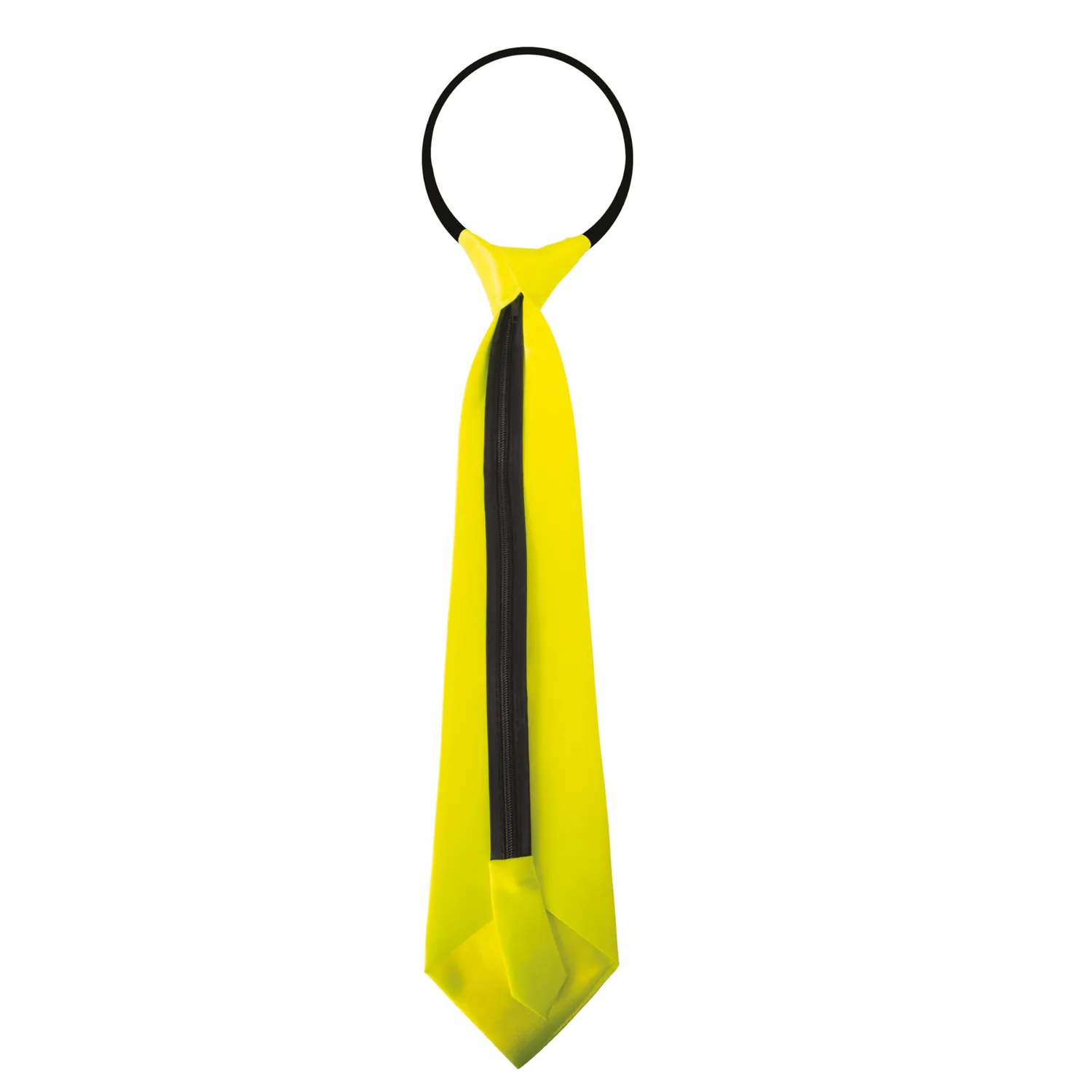 P'tit Clown cravatta elastico giallo fluo adulto unisex
