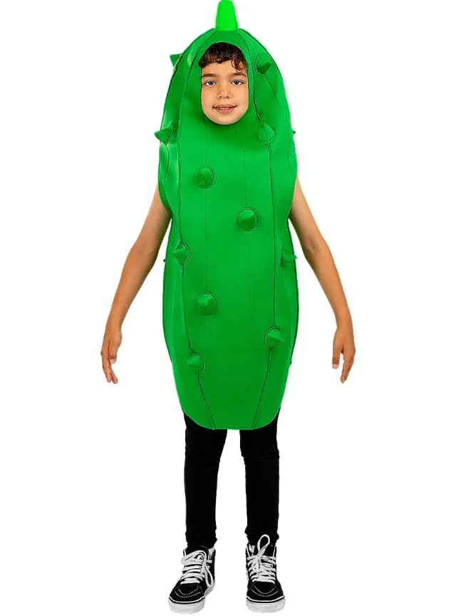 Funidelia Cetriolo costume bambino 3-6 anni verde