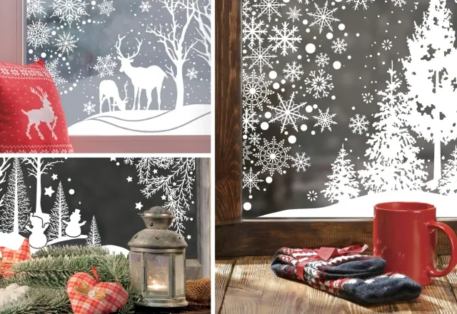 P'tit Clown 22884 adesivi Natale VI modello casuale