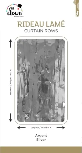 P'tit Clown 87021 tenda laminata argento 2,40 m