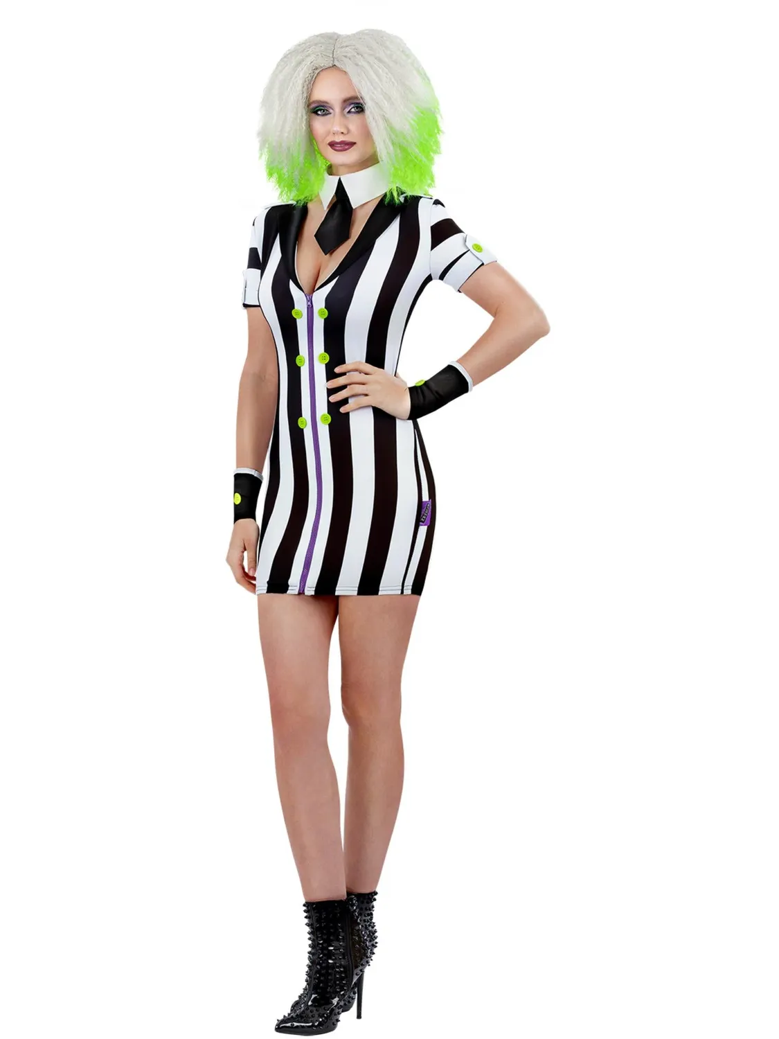 Smiffys Beetlejuice Costume Abito Donna Taglia M