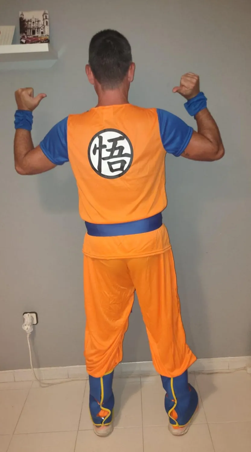 Funidelia Dragon Ball Goku Costume Uomo Arancione Ufficiale