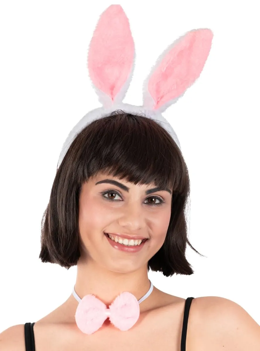 Funidelia Coniglietto kit accessori adulto bianco
