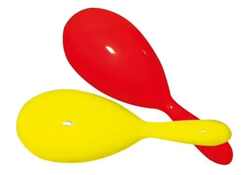 P'tit Clown 22430 maracas plastica 19 cm coppia