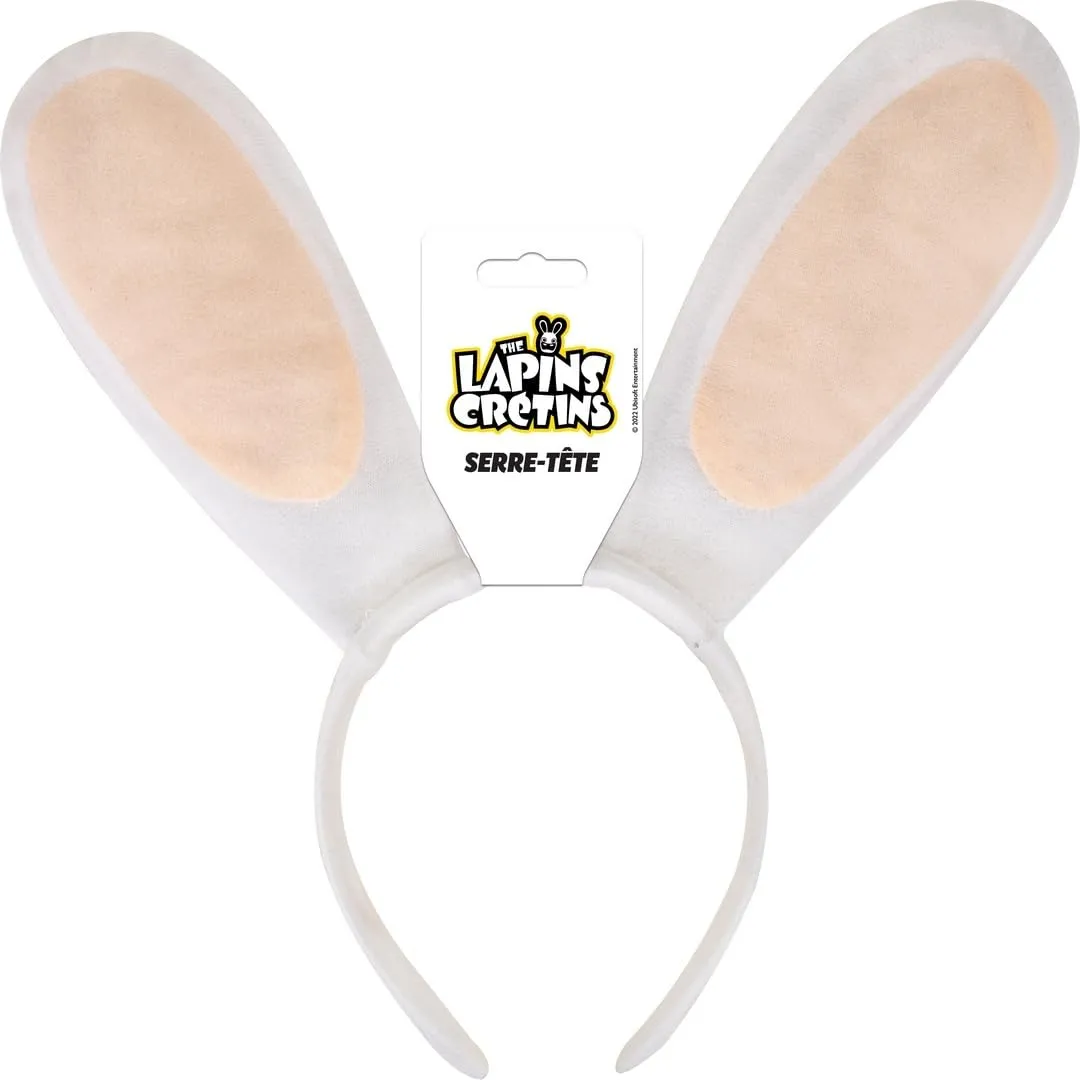 P'tit Clown 44436 Cerchietto Conigli Cretins Bianco Beige