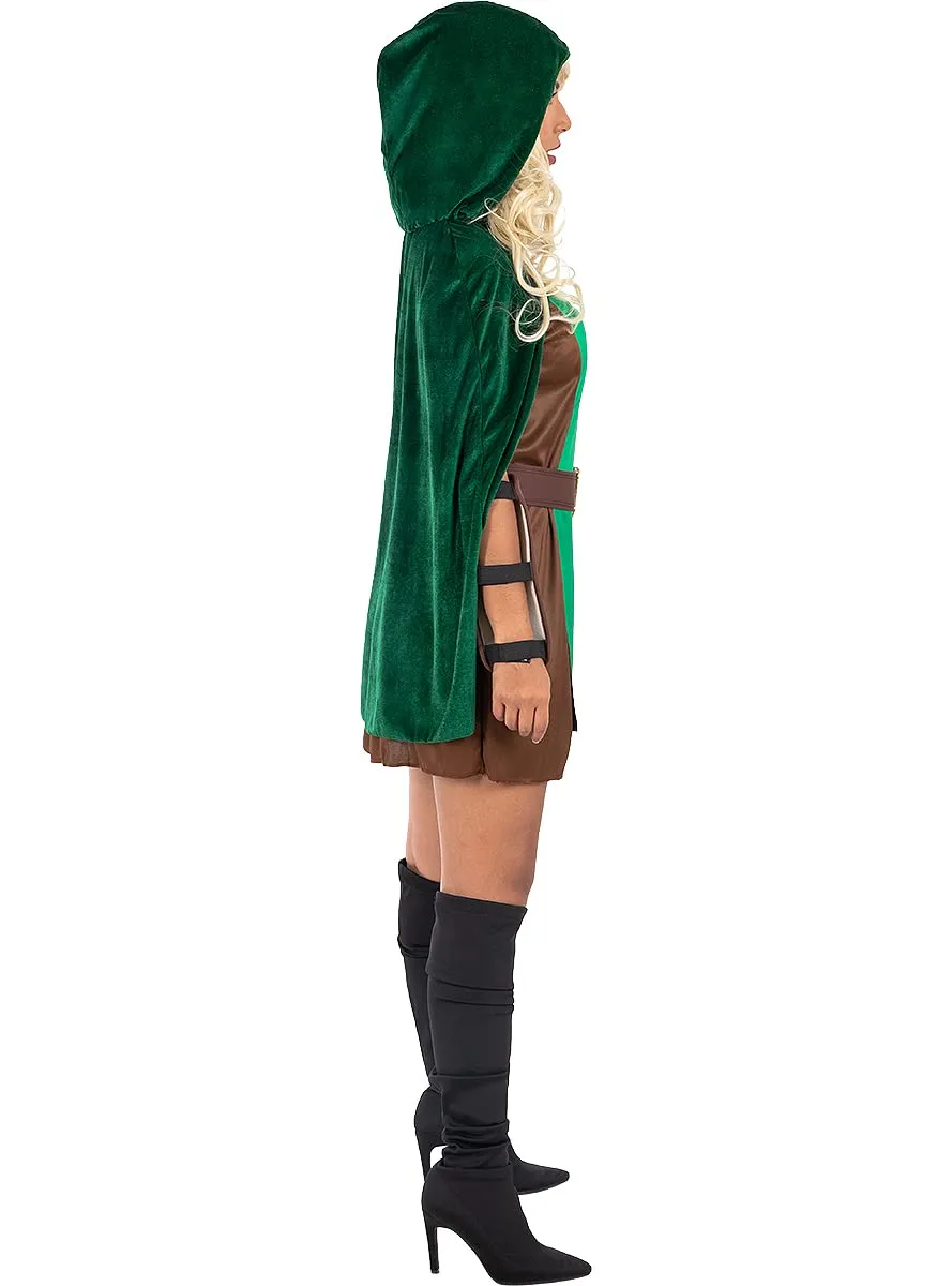 Funidelia Robin arciera costume donna taglia S verde