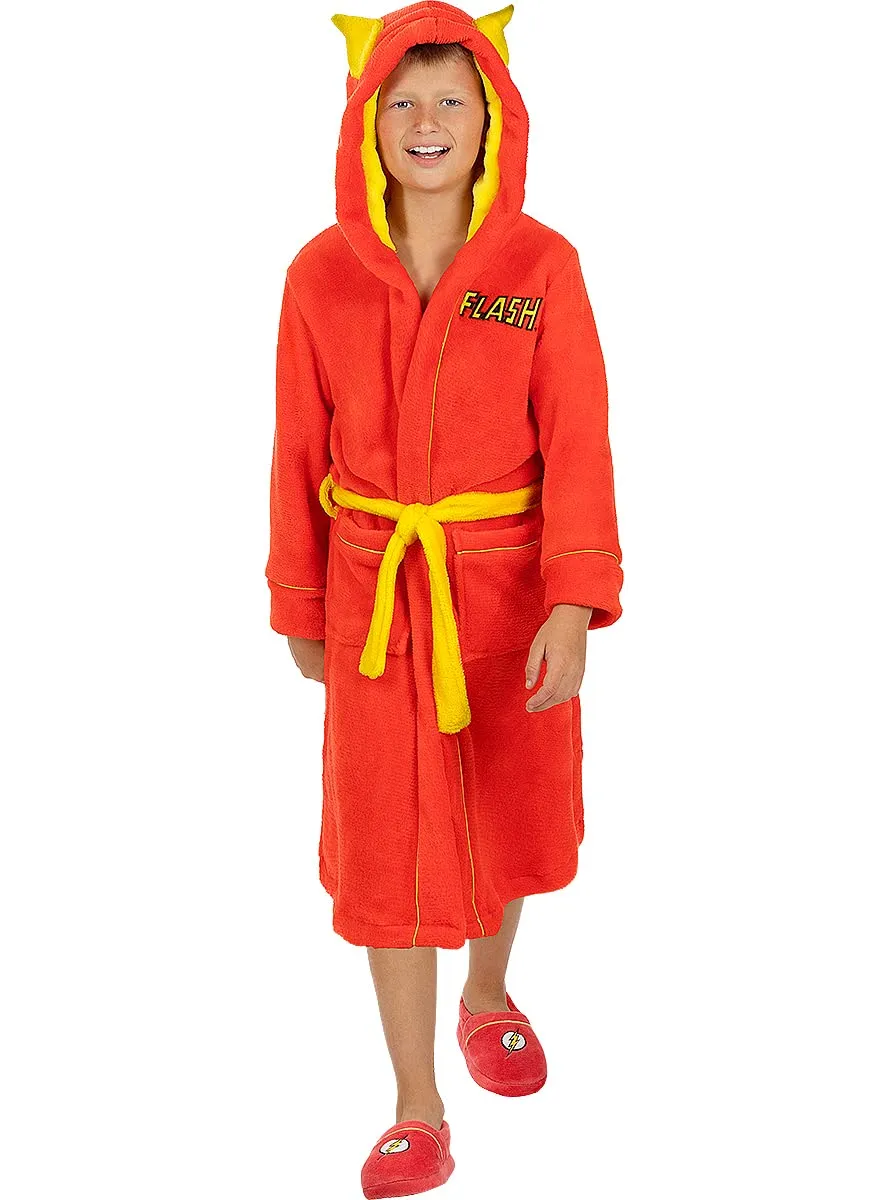 Funidelia Flash vestaglia bambino 5-6 anni rossa