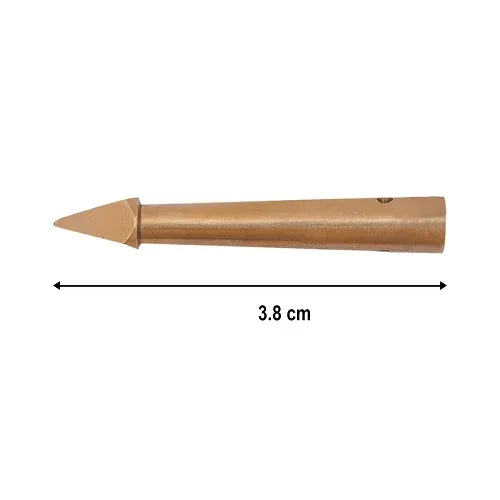 La Bottega di Merlino Set 10 puntali lacci ottone storico