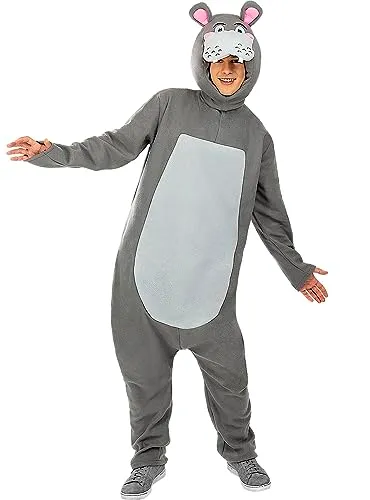 Funidelia Ippopotamo costume adulto grigio