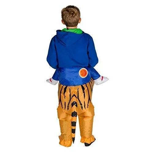 Bodysocks Tigre Costume Gonfiabile Bambini con Ventola