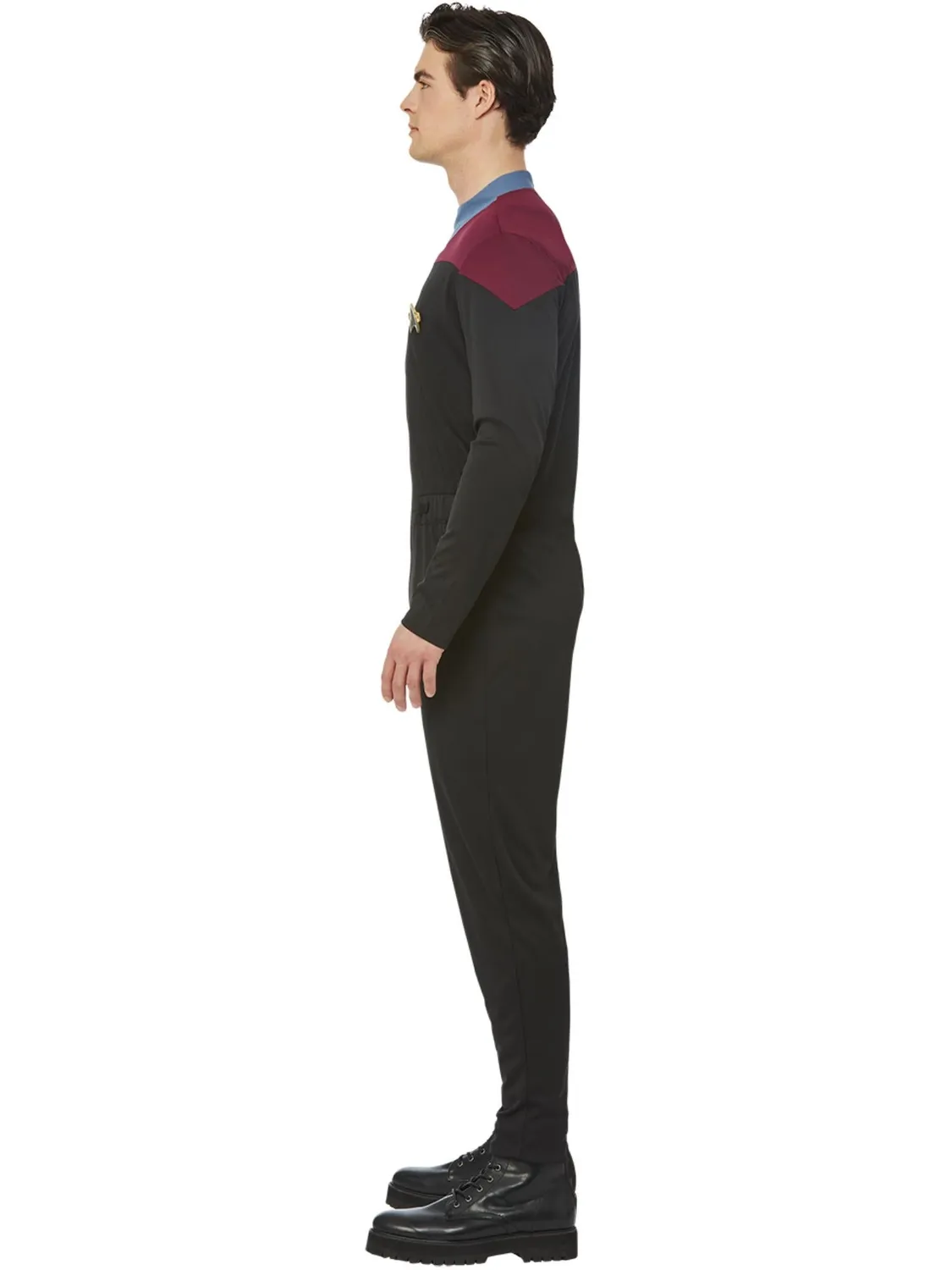 Smiffys Star Trek Voyager costume uomo M comando bordeaux