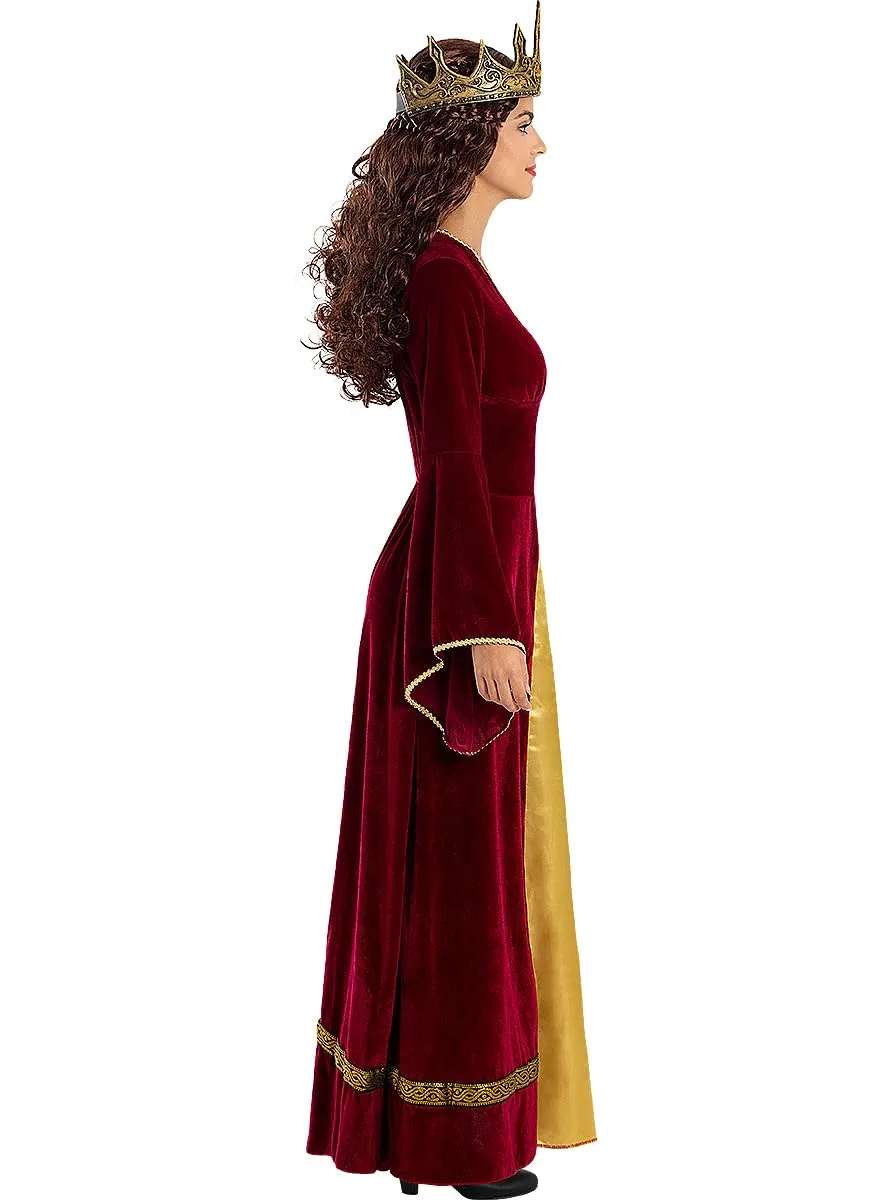 Funidelia Costume Lady Ginevra Donna Porpora Medievale