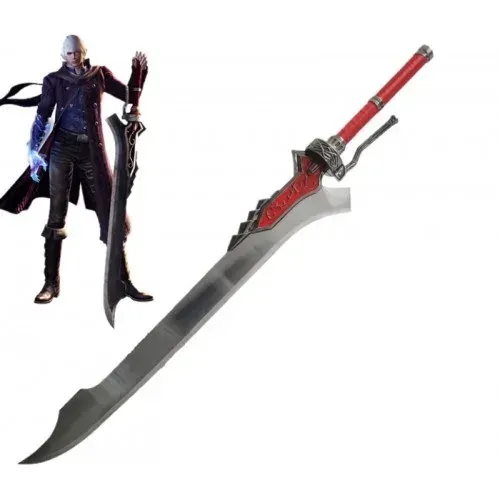 La Bottega di Merlino Devil May Cry spada Regina Rossa 135 cm cosplay