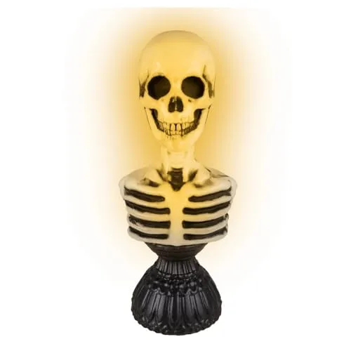 P'tit Clown 23565 busto scheletro decorazione 38 cm sonora
