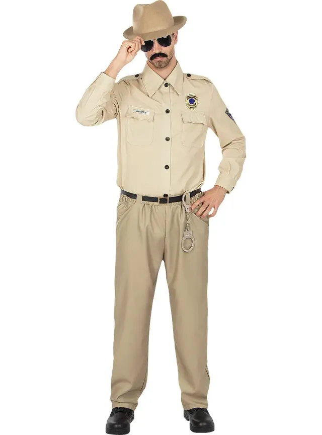 Funidelia Hopper Stranger Things costume uomo marrone