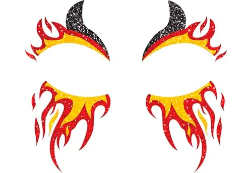 Guirca Fire Glitter trucco viso glitter