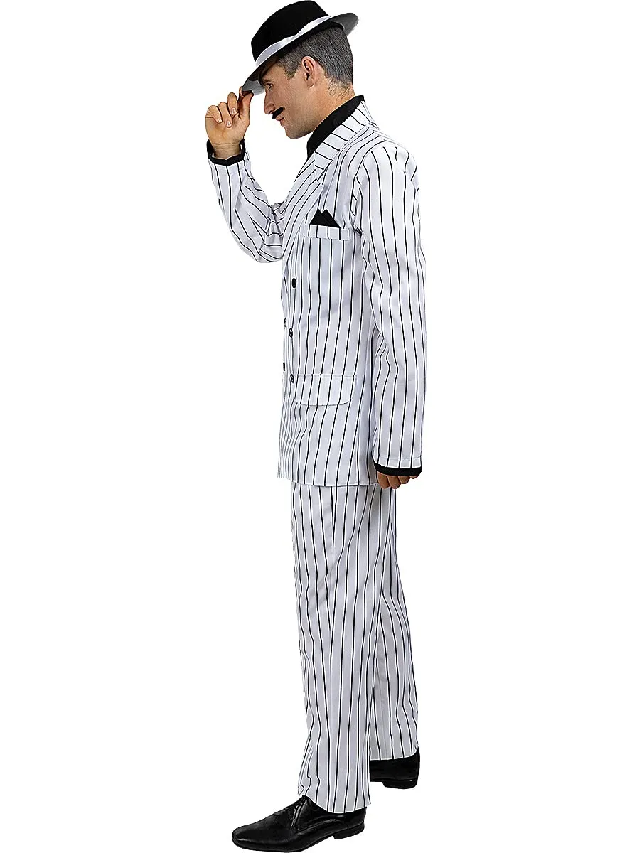 Funidelia Gangster Bianco Anni 20 costume uomo M